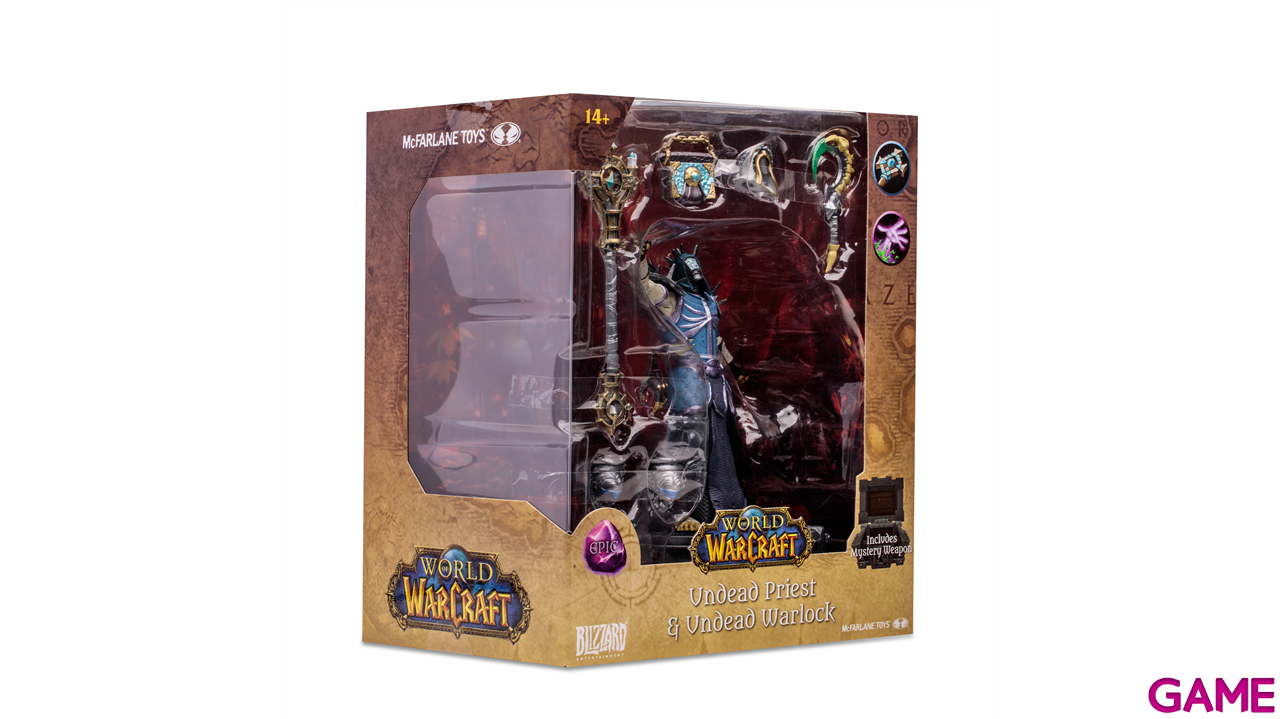Figura McFarlane World of Warcraft: No Muerto Épico 15cm-20