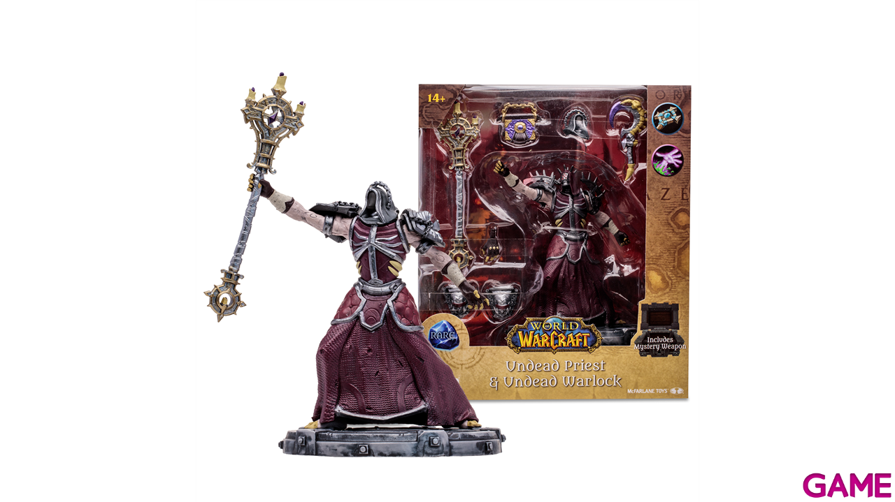 Figura McFarlane World of Warcraft: No Muerto Raro 15cm-4