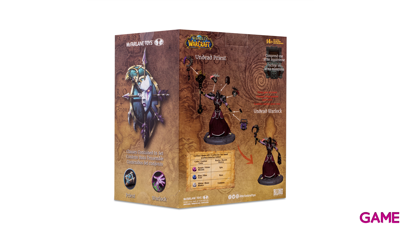 Figura McFarlane World of Warcraft: No Muerto Raro 15cm-6
