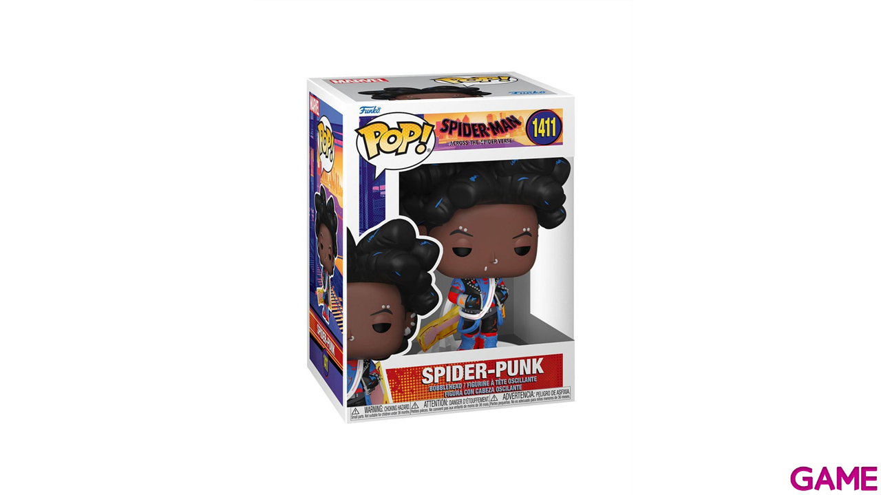 Figura Pop Spider-Man Across the Spider-Verse: Spider-Punk-0