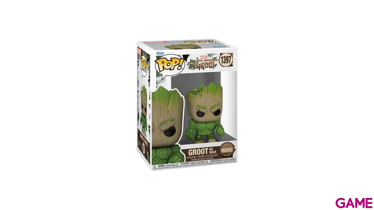 Figura Pop Marvel We Are Groot: Hulk-0