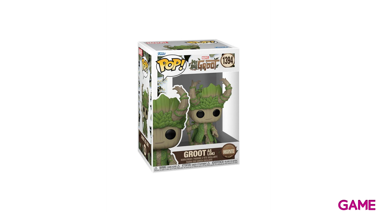 Figura Pop Marvel We Are Groot: Loki-0