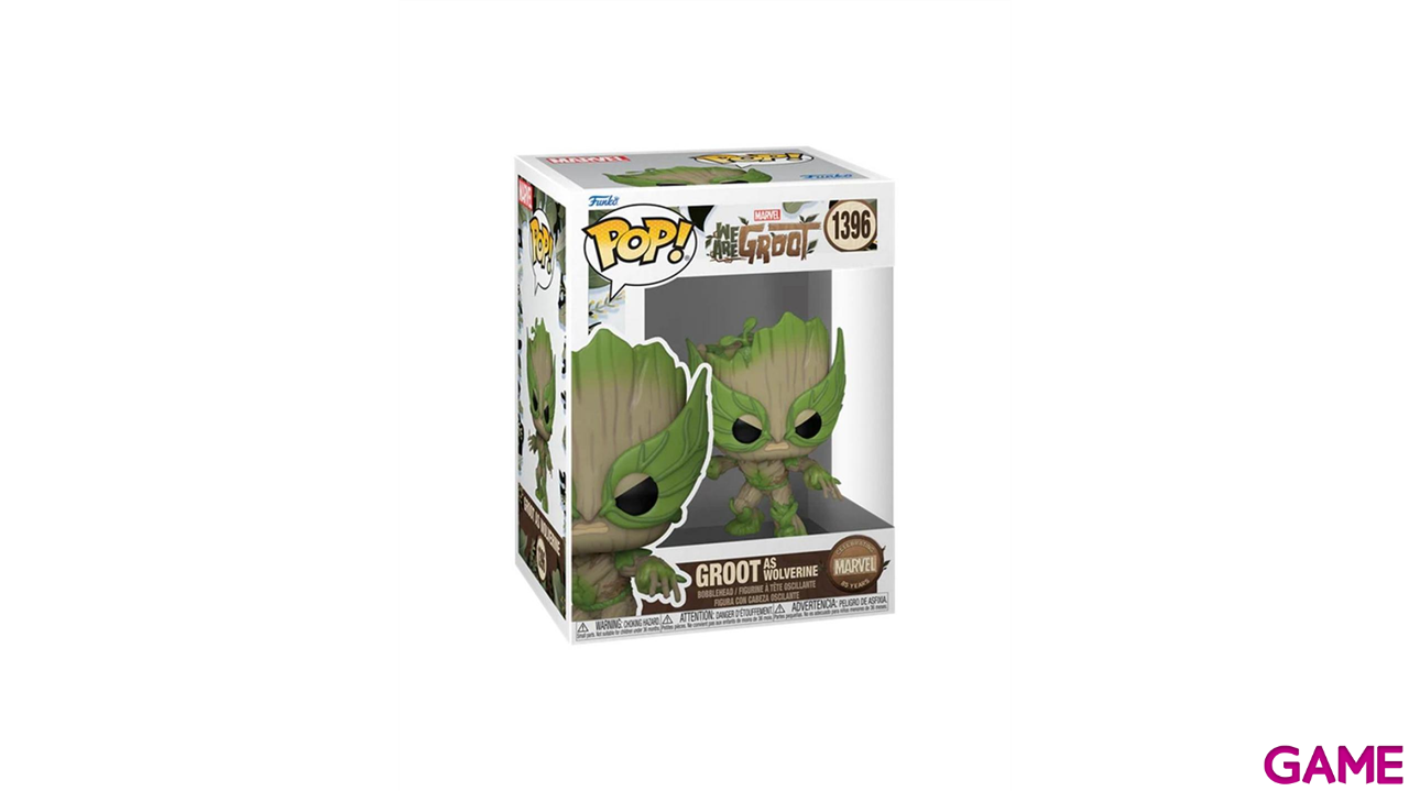 Figura Pop Marvel We Are Groot: Wolverine-0