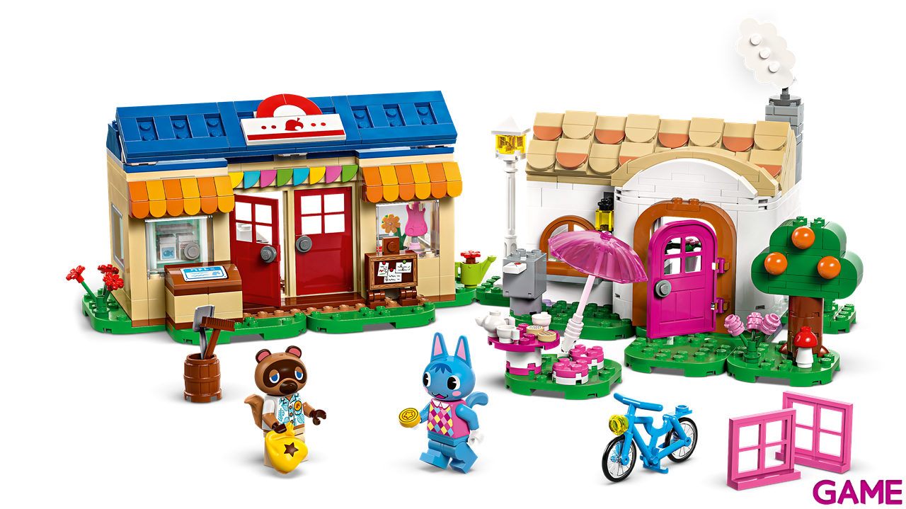 LEGO Animal Crossing: Mininook y Casa de Minina 77050-4