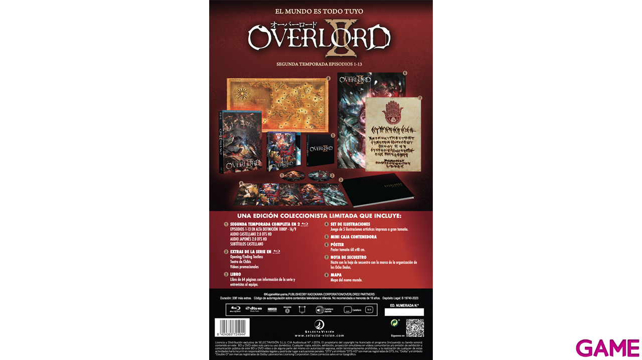 Overlord Temporada 2 - Edición Coleccionista A4-0