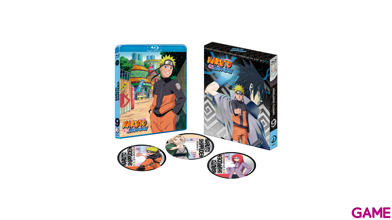 Naruto Shippuden Box 9 Episodios 216 a 241-1