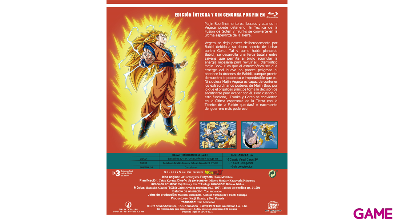 Dragon Ball Z - Bluray BOX 12 - Episodios 224 a 247-1