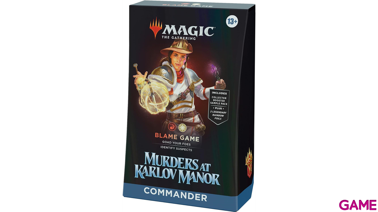 Mazo Commander Magic the Gathering: Asesinatos en la Mansión Karlov Inglés-0