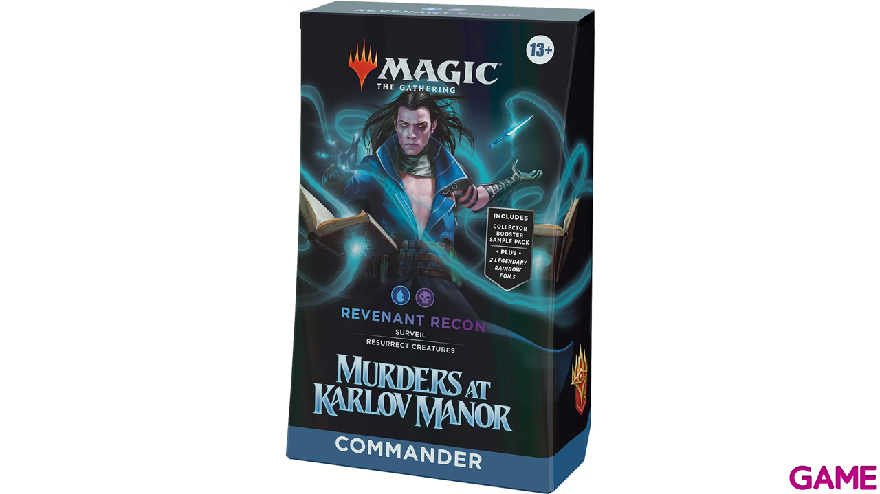 Mazo Commander Magic the Gathering: Asesinatos en la Mansión Karlov Inglés-1