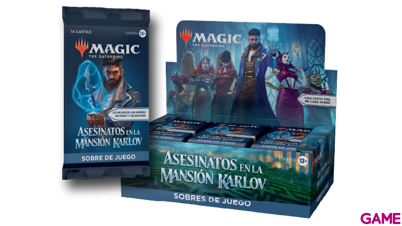 Sobres de Juego Magic the Gathering: Asesinatos en la Mansión Karlov Castellano-0