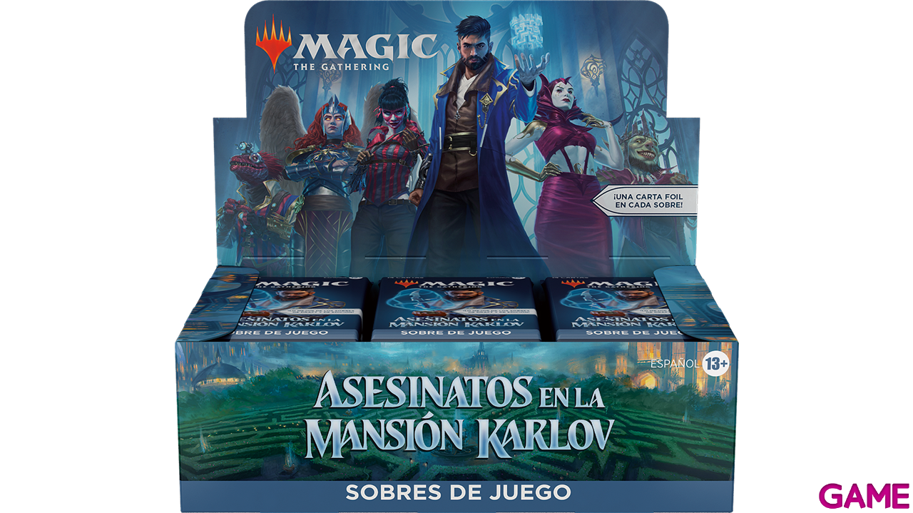 Sobres de Juego Magic the Gathering: Asesinatos en la Mansión Karlov Castellano-2