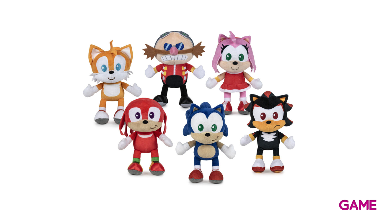 Peluche Sonic 2 22cm Surtido-0