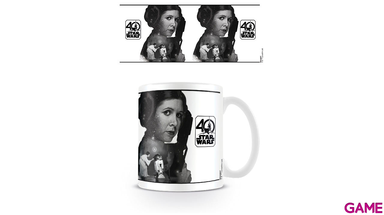 Taza Star Wars: Princesa Leia 320ml-0