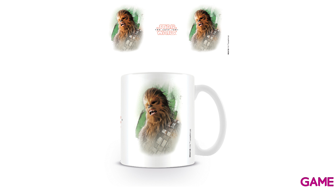 Taza Star Wars Episodio 8: Chewbacca Brushstroke 320ml-0