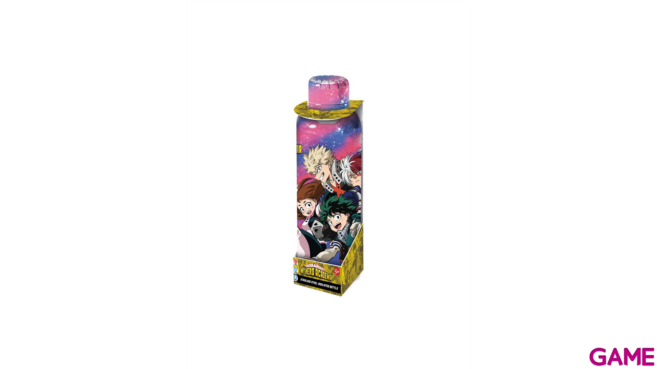 Botella Termo Acero Inoxidable My Hero Academia: Flying Purple Glow 515ml-0