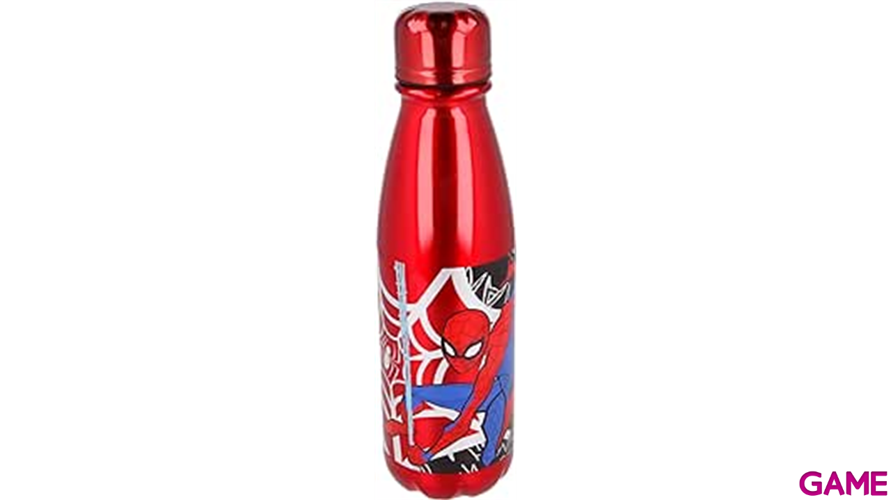 Botella Aluminio Infantil Marvel: Spider-Man 600ml-0