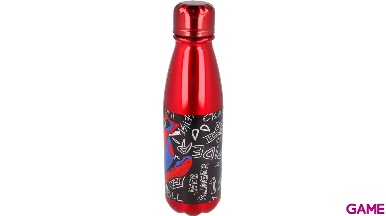 Botella Aluminio Infantil Marvel: Spider-Man 600ml-1