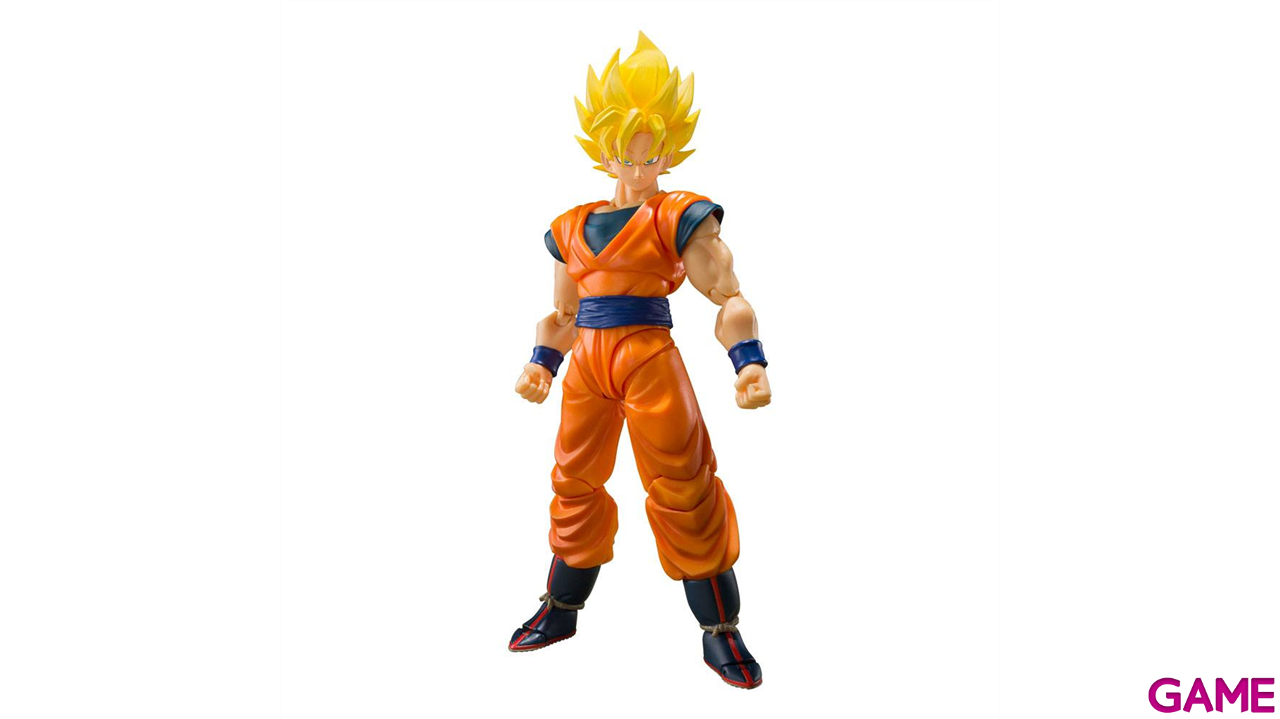 Figura Dragon Ball Z: Son Goku Super Saiyan Full Power de 14 cm-0