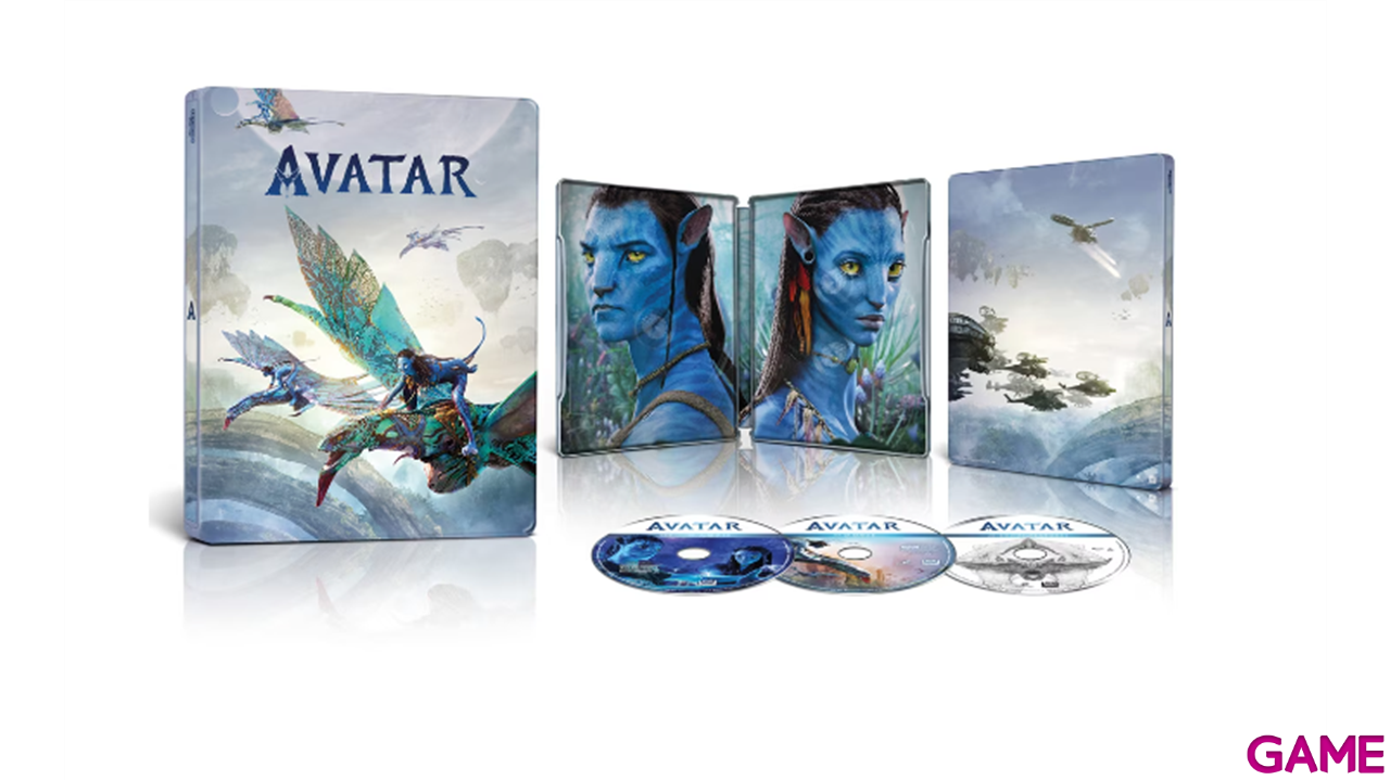 Avatar Ed. Remasterizada 2022 4K + BD Steelbook-1