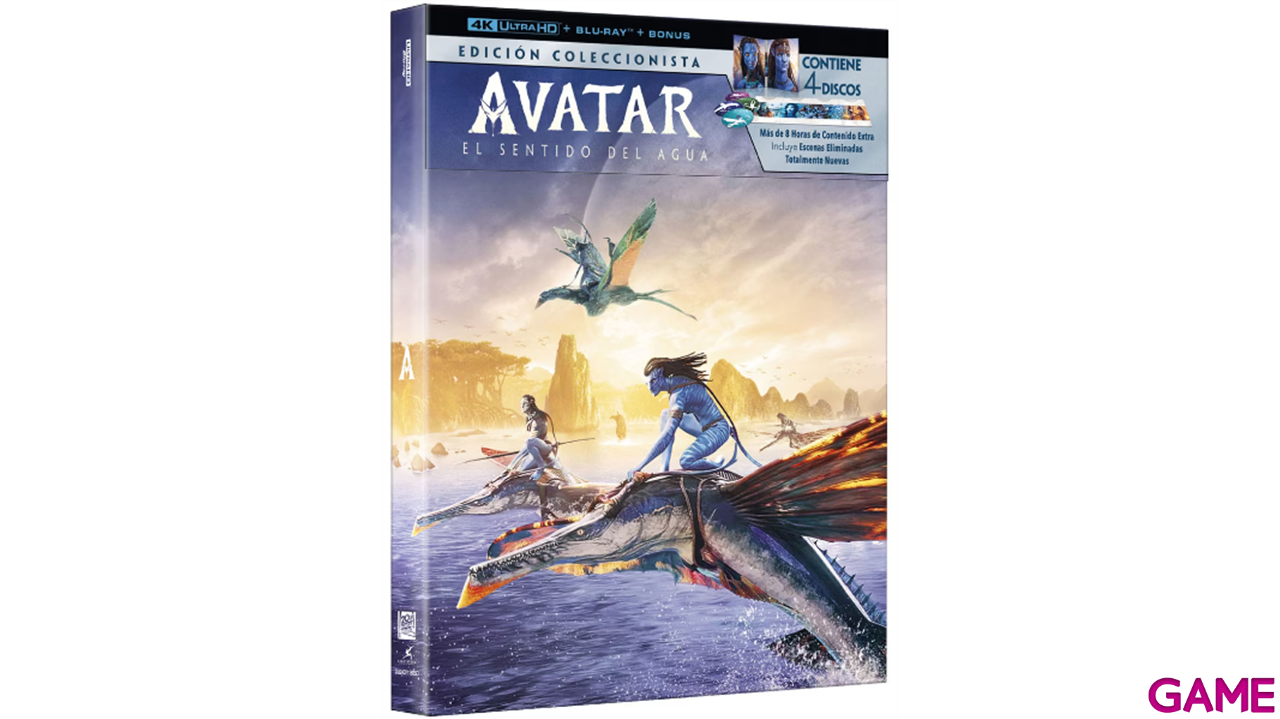 Avatar El Sentido del Agua 4K + BD Ed. Coleccionista Digipack-0