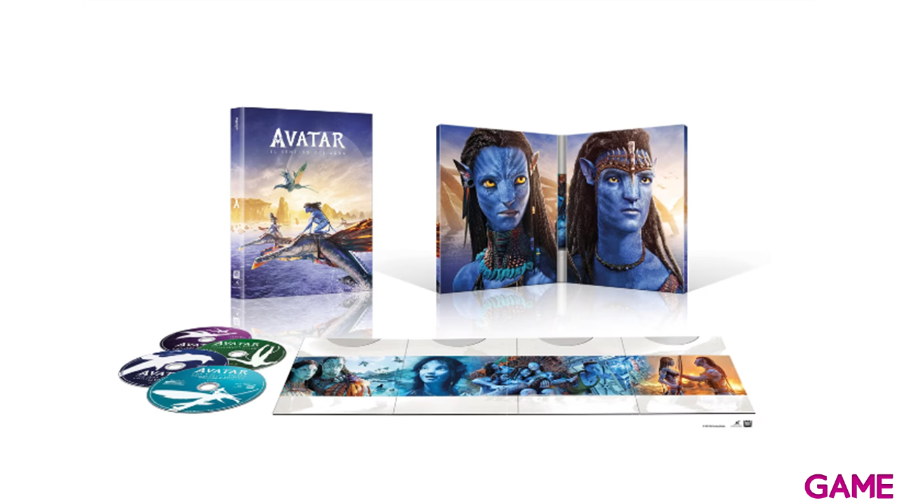 Avatar El Sentido del Agua 4K + BD Ed. Coleccionista Digipack-1