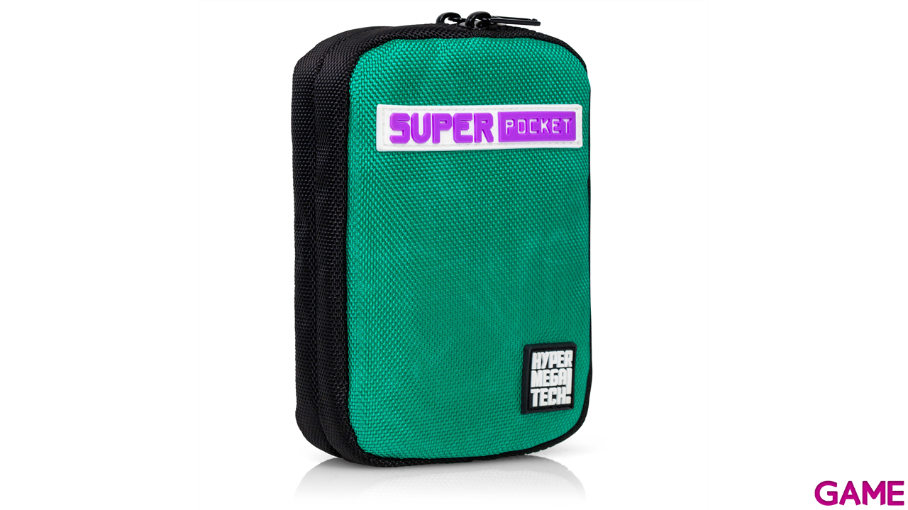 Funda Consola Evercade Super Pocket Verde-0