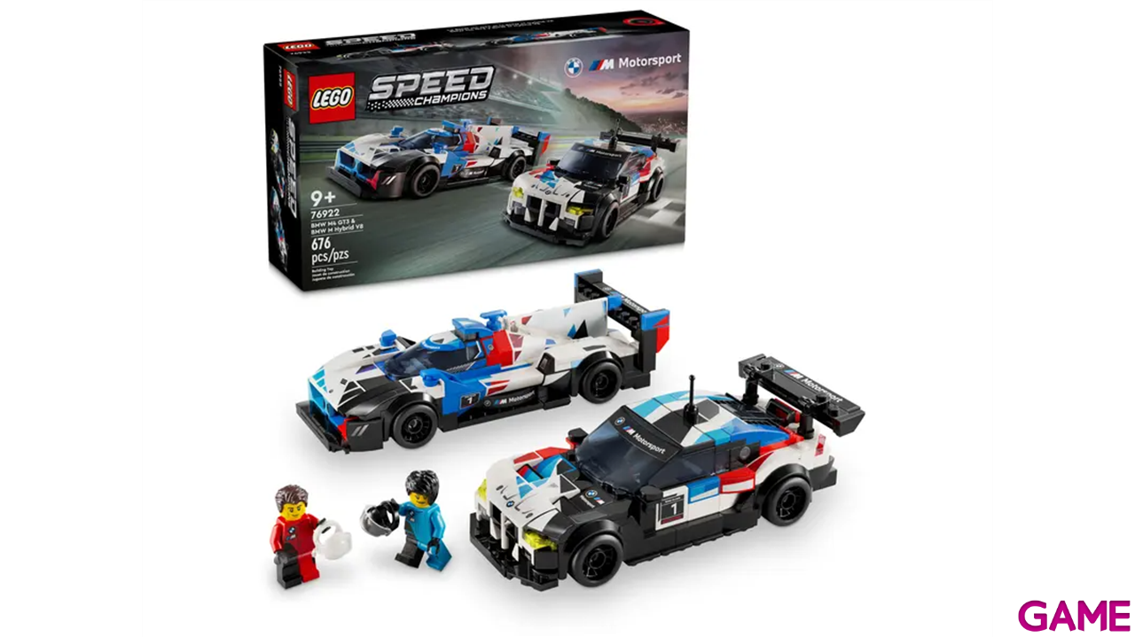 LEGO Speed Champions: BMW M4 GT3 y BMW M Hybrid V8 76922-1