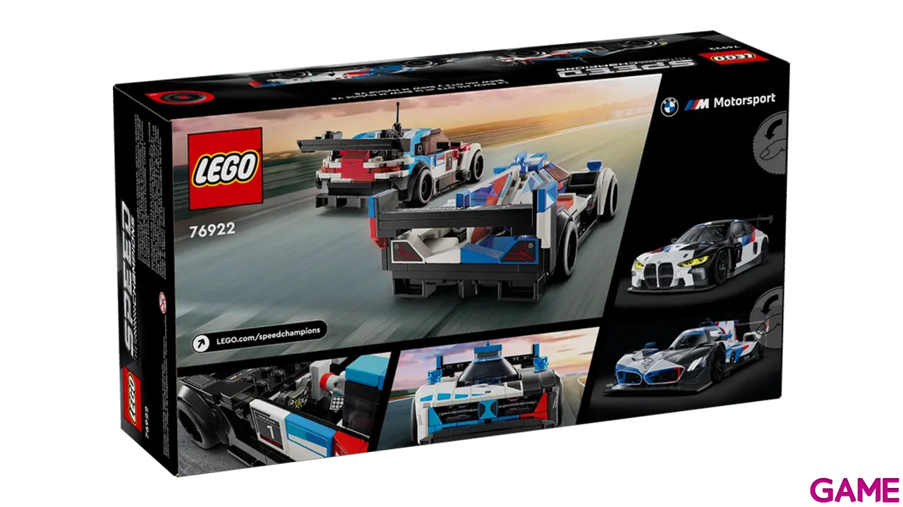 LEGO Speed Champions: BMW M4 GT3 y BMW M Hybrid V8 76922-7