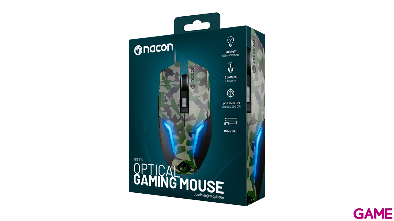 Nacon GM-105 Optico - Raton Gaming-0
