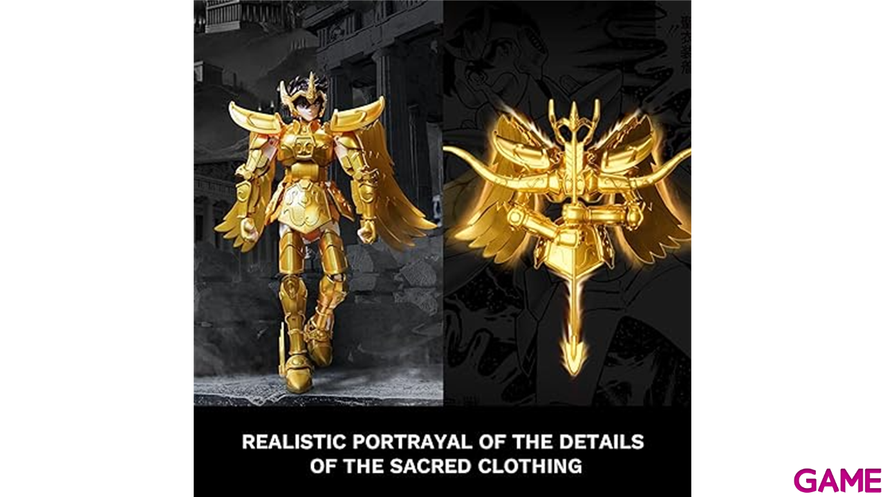 Set de Construcción Pantasy Saint Seiya: Sagitario 47cm-7