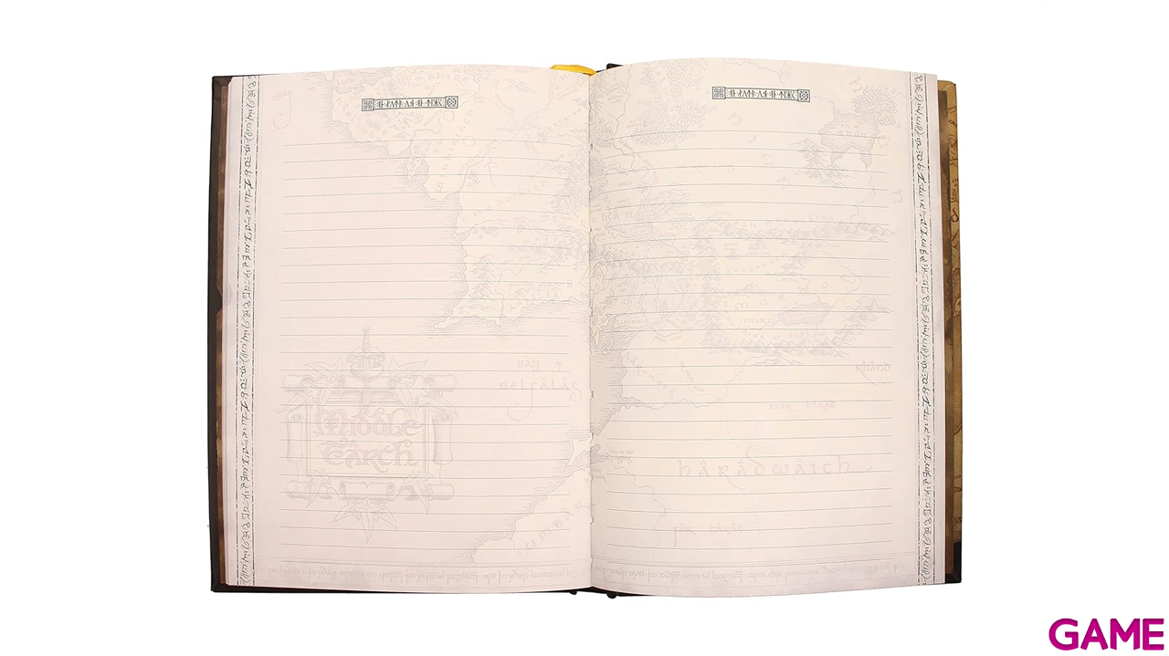 Libreta con Luz El Señor de los Anillos: Anillo Único-0