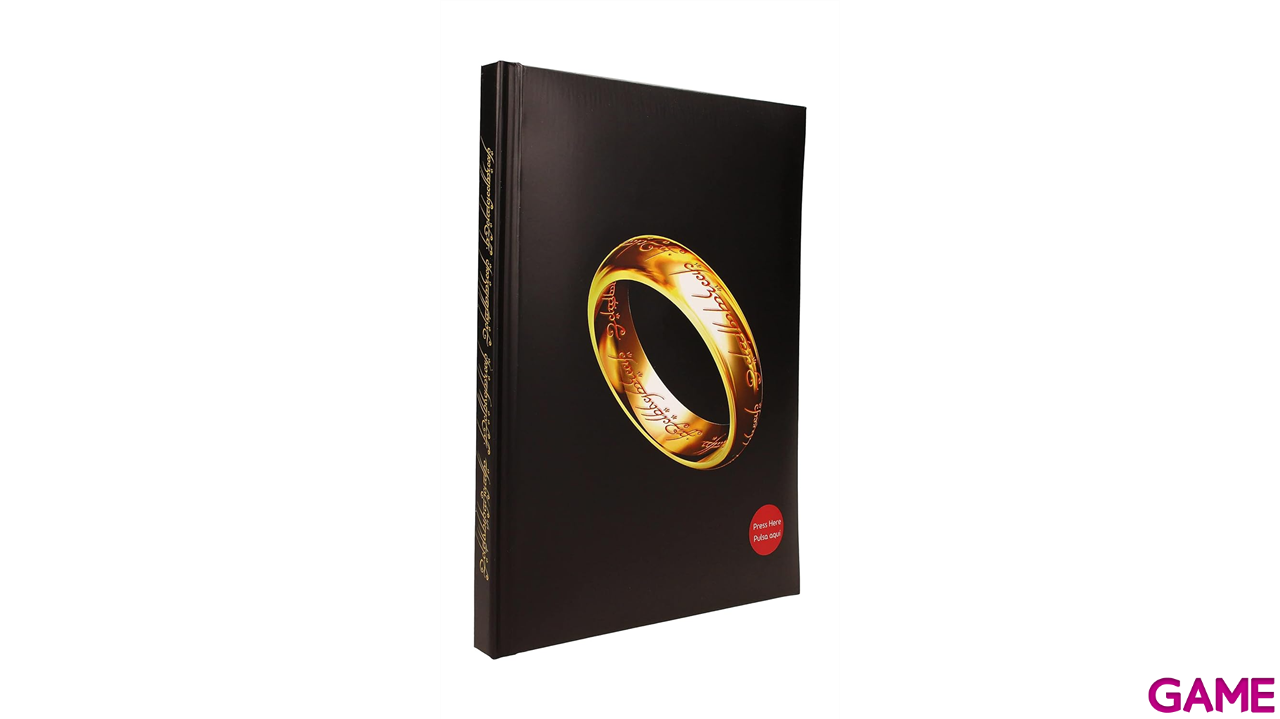 Libreta con Luz El Señor de los Anillos: Anillo Único-3