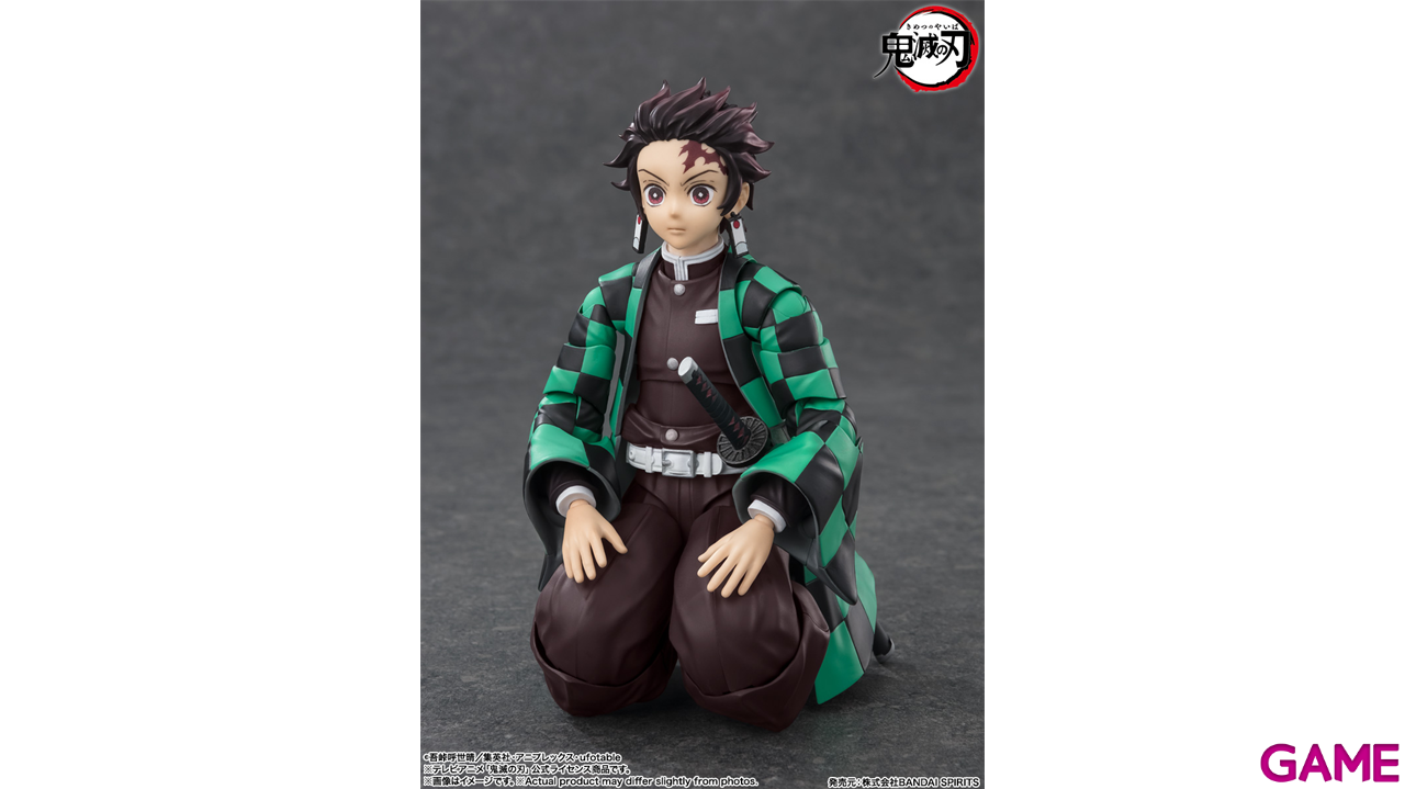 Figura Figuarts Demon Slayer: Tanjiro Kamado de 14 cm-1