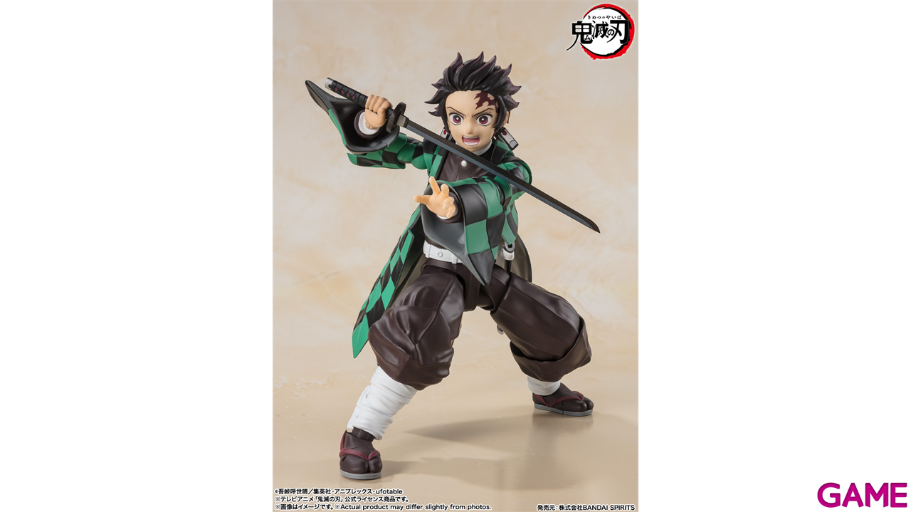Figura Figuarts Demon Slayer: Tanjiro Kamado de 14 cm-3