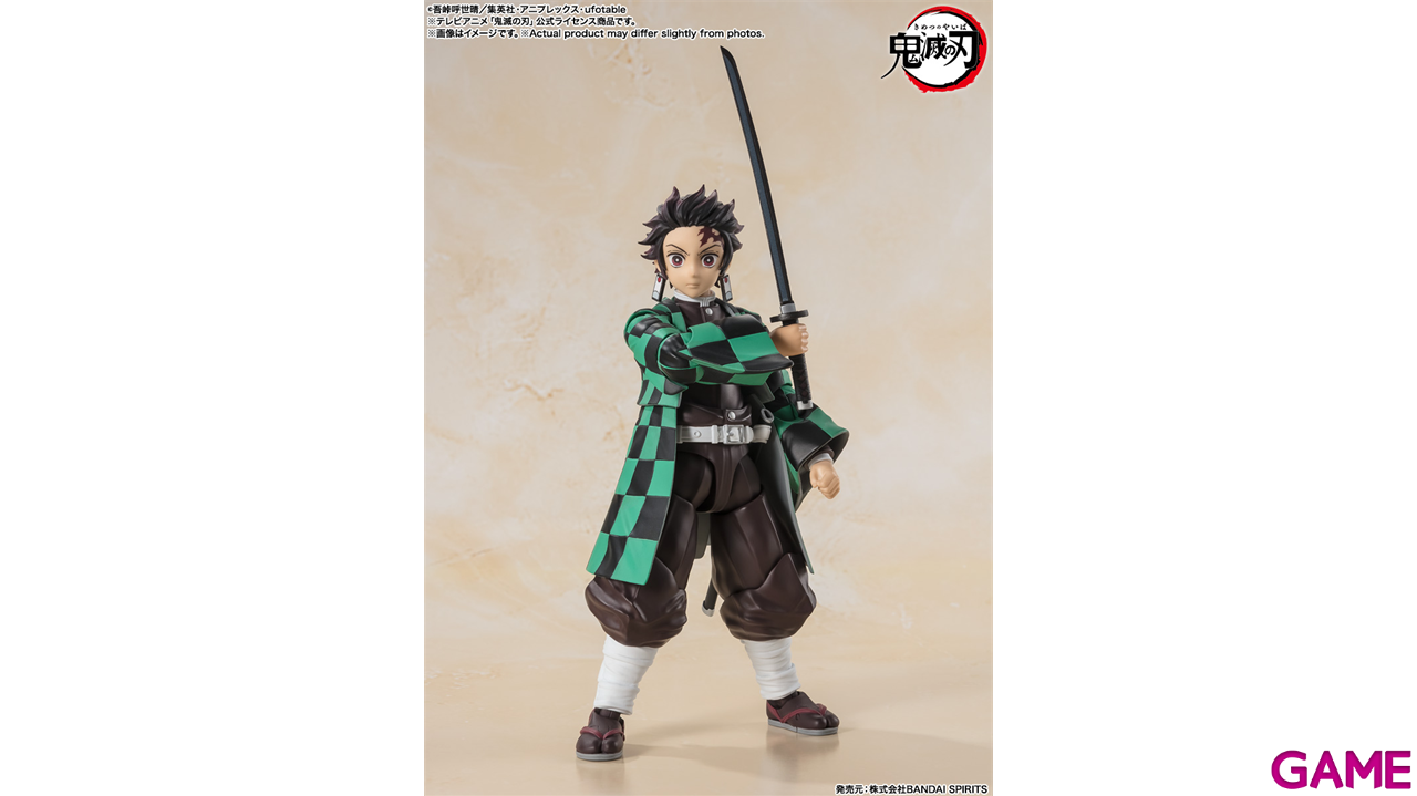 Figura Figuarts Demon Slayer: Tanjiro Kamado de 14 cm-5