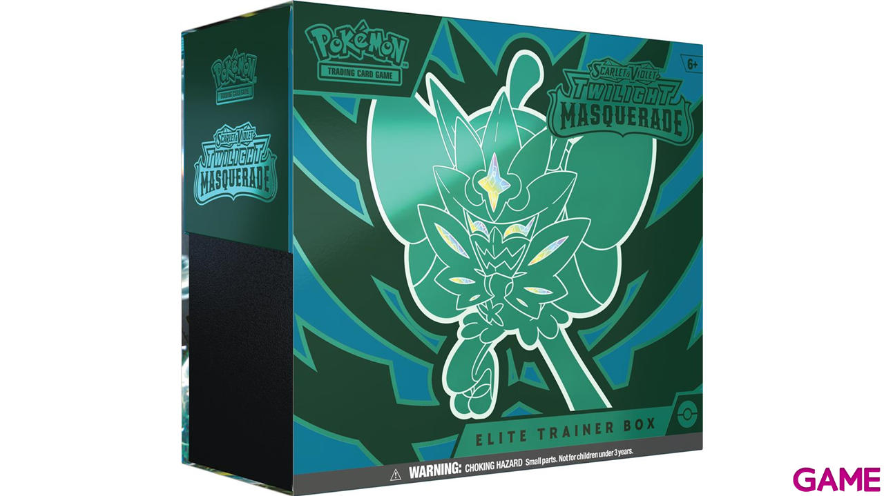 Caja de entrenador Elite Pokemon Twilight Masquerade Inglés-0