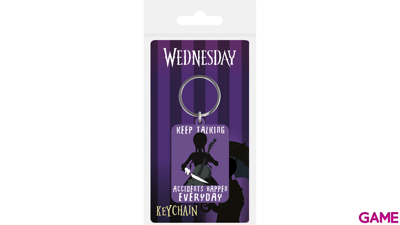Llavero Wednesday: Los Accidentes Ocurren-0