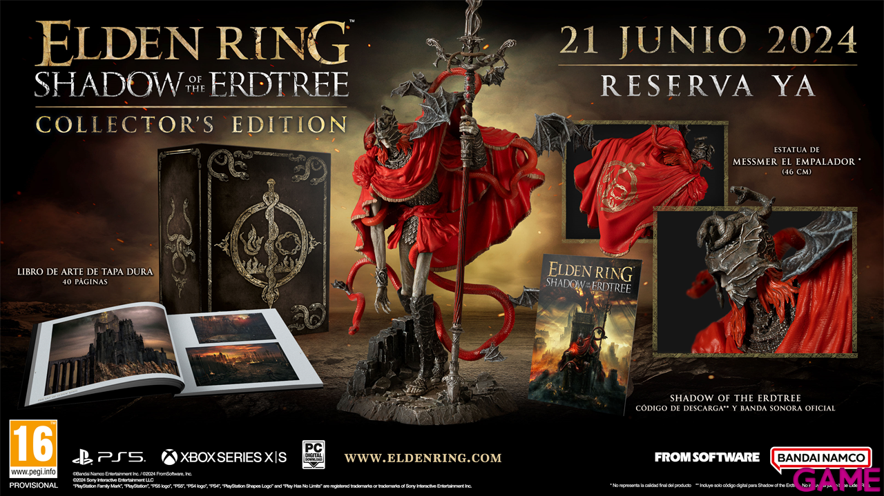 Elden Ring Shadow Of The Erdtree Collector Edition CIAB-0