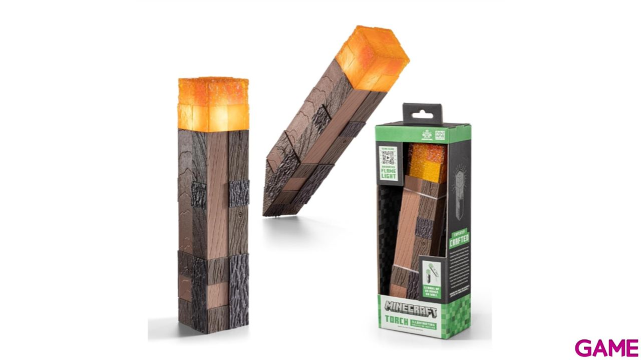 Replica Minecraft Antorcha de 25 cm-2