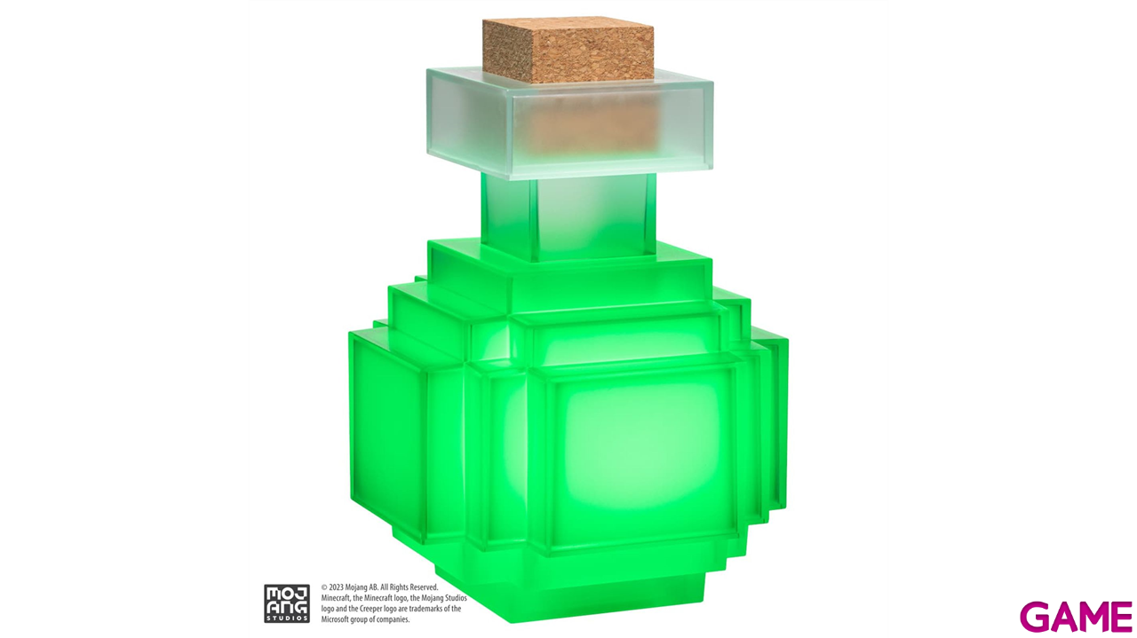 Lampara Replica Poción Minecraft de 16 cm-1