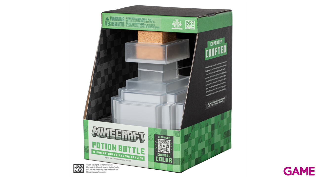 Lampara Replica Poción Minecraft de 16 cm-3