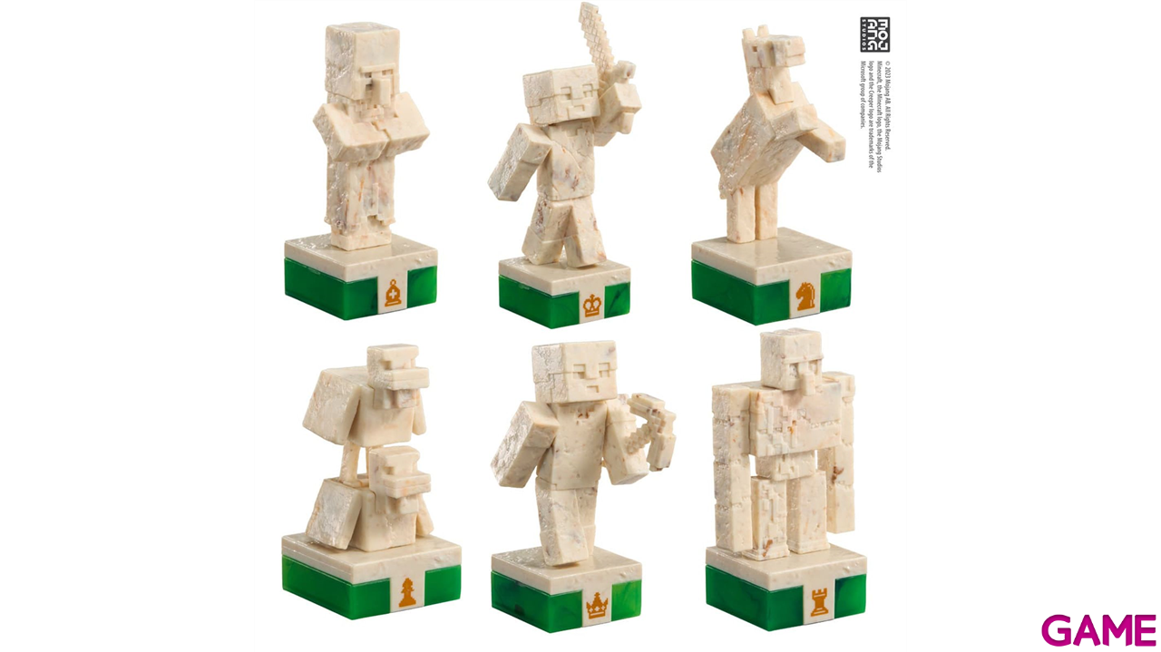 Juego de Ajedrez Minecraft de 48 cm-1