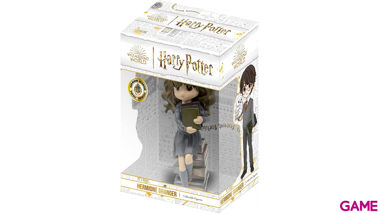 Figura Harry Potter: Hermione con Pila de Libros-0