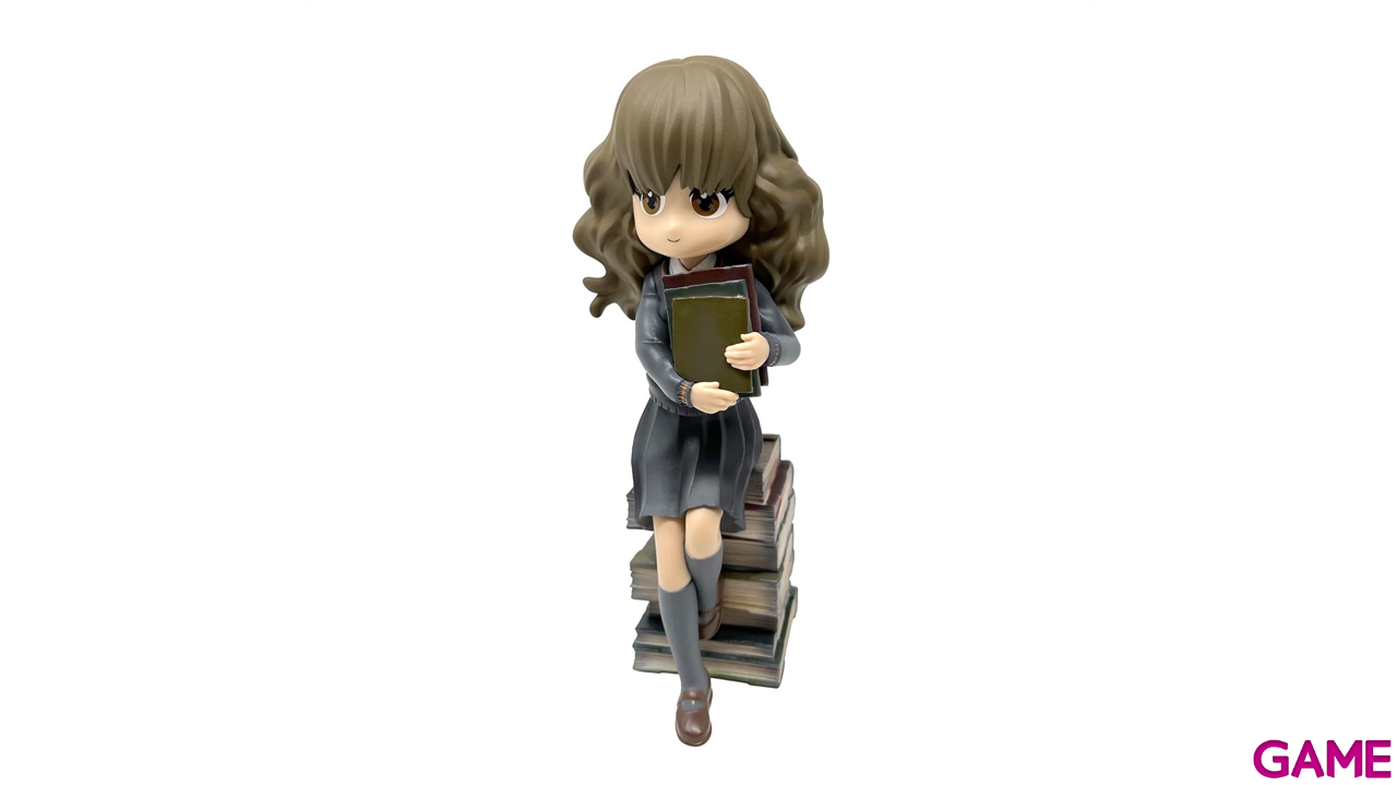 Figura Harry Potter: Hermione con Pila de Libros-1