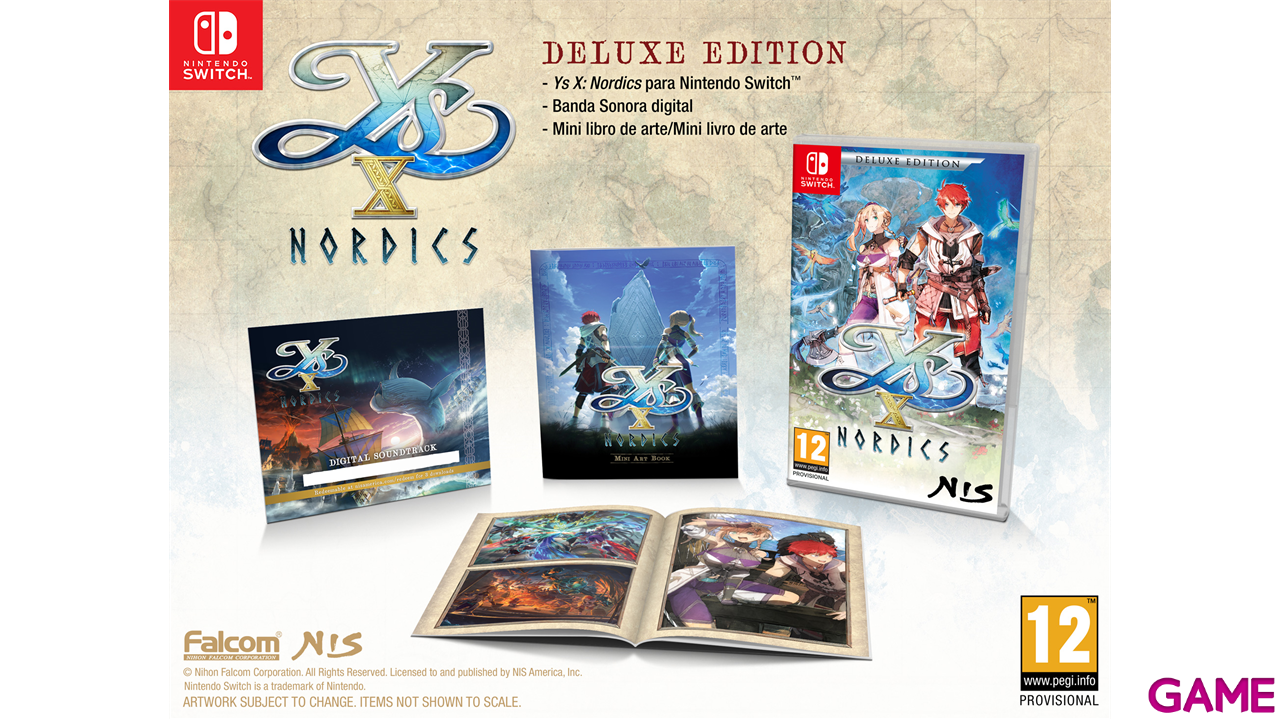 Ys X: Nordics Deluxe Edition-0