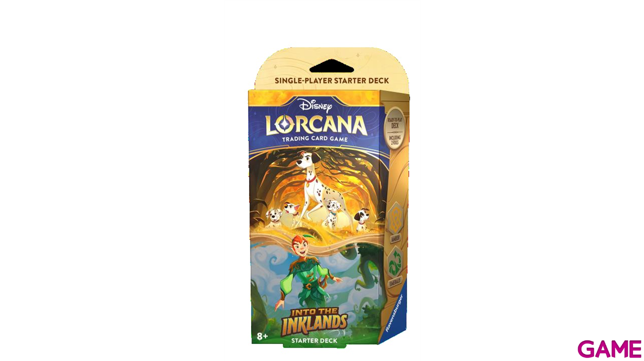 Disney Lorcana: Into the Inklands Mazo Ámbar y Esmeralda Inglés-1