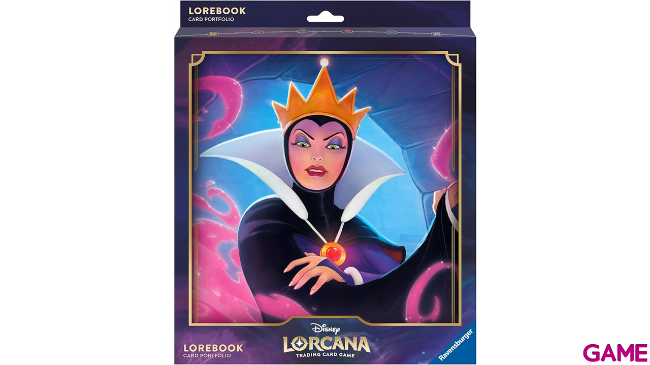 Disney Lorcana Álbum para Cartas La Reina Inglés-1