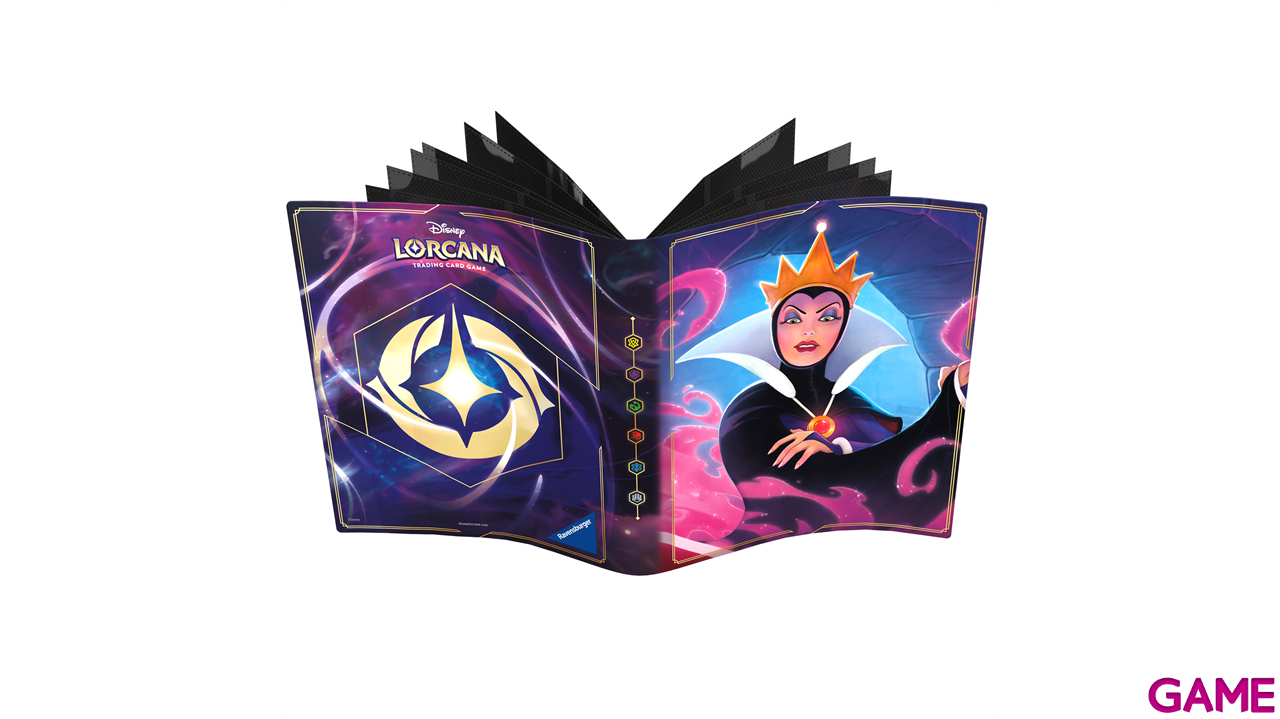 Disney Lorcana Álbum para Cartas La Reina Inglés-0