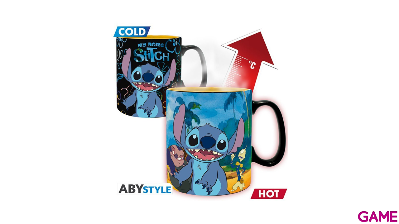 Taza Termosensible 460ml Disney: Stitch-3