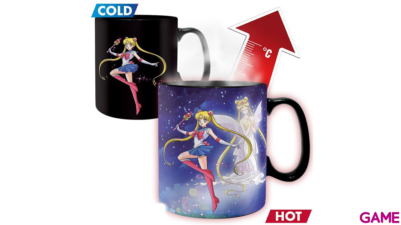 Taza Termosensible 460ml Sailor Moon: Sailor & Chibi-1